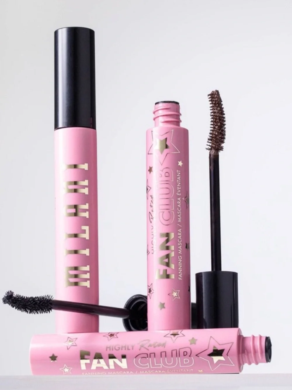 Milani Highly Rated Fan Club Fanning Mascara -Black:Vegan,Lengthening,Volumizing